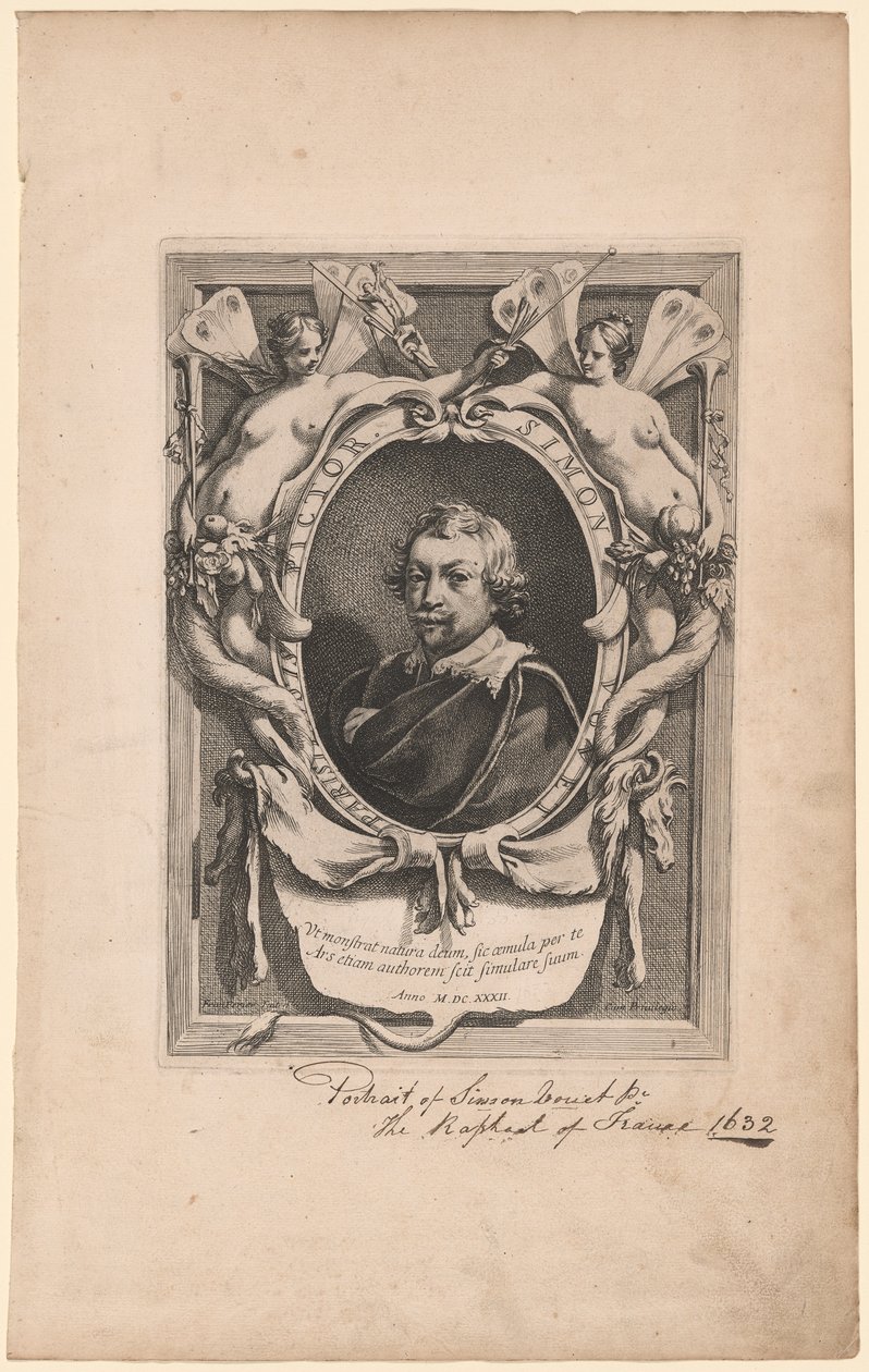 Simon Vouet portréja alkotó: Francois Perrier
