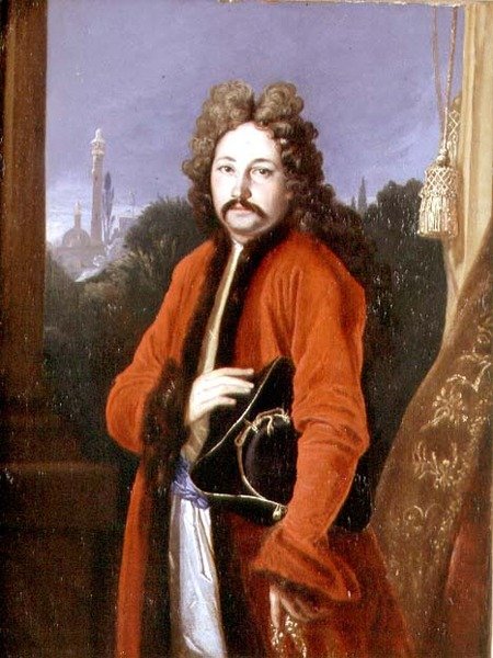 Sir John Chardin (1643-1712) portréja 1699 (olaj, vászon) alkotó: Francois Riviere