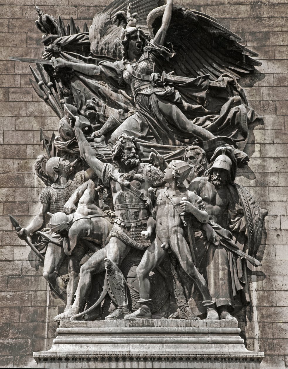 Az 1792-es önkéntesek távozása vagy a La Marseillaise (kődombormű alkotó: Francois Rude