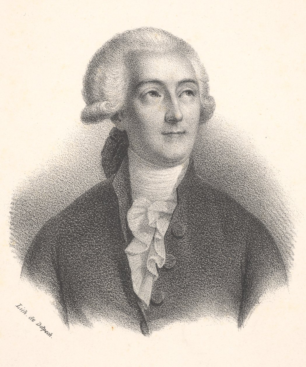 Antoine Laurent de Lavoisier (1743-1794), vegyész és fizikus alkotó: Francois Seraphin Delpech