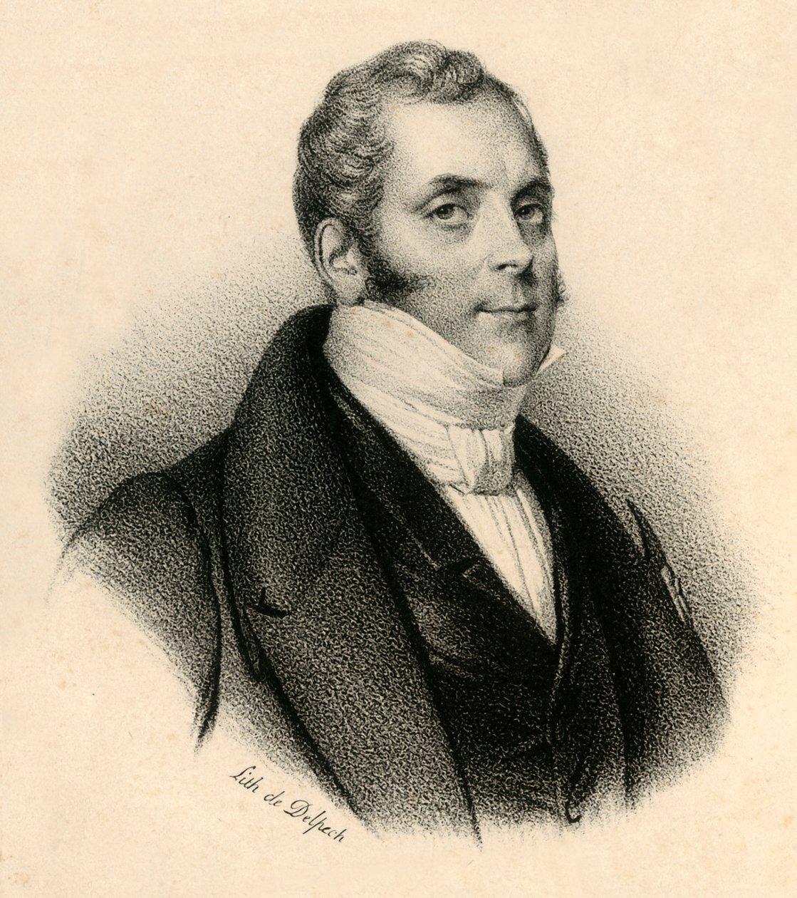 Auber, 1782-1871, c1830. alkotó: Francois Seraphin Delpech