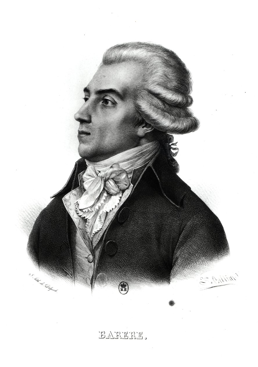 Bertrand Barere de Vieuzac (1755-1841) (metszet) (bw fotó) alkotó: Francois Seraphin Delpech