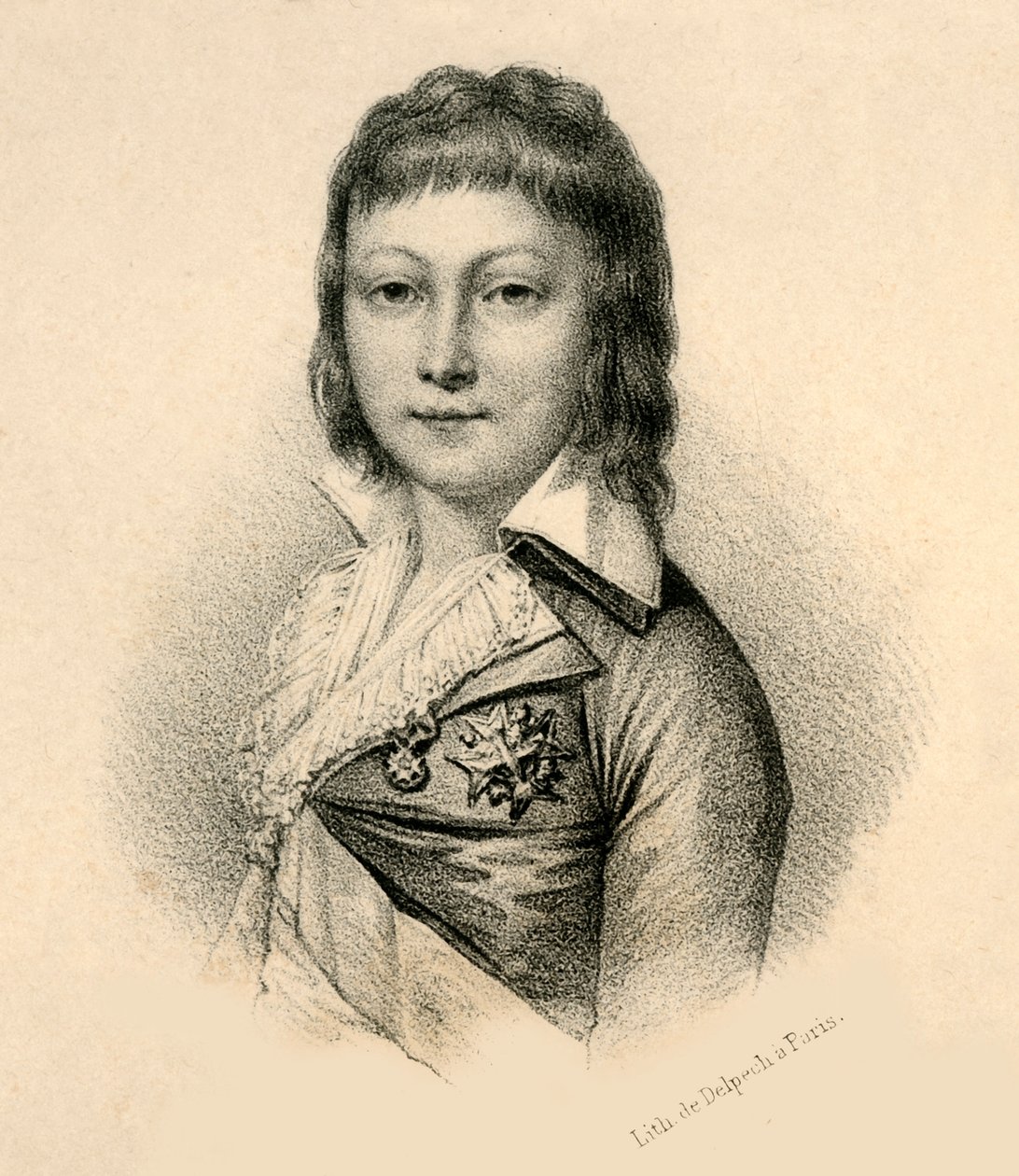 XVII. Lajos, 1785-1795, c1830. alkotó: Francois Seraphin Delpech