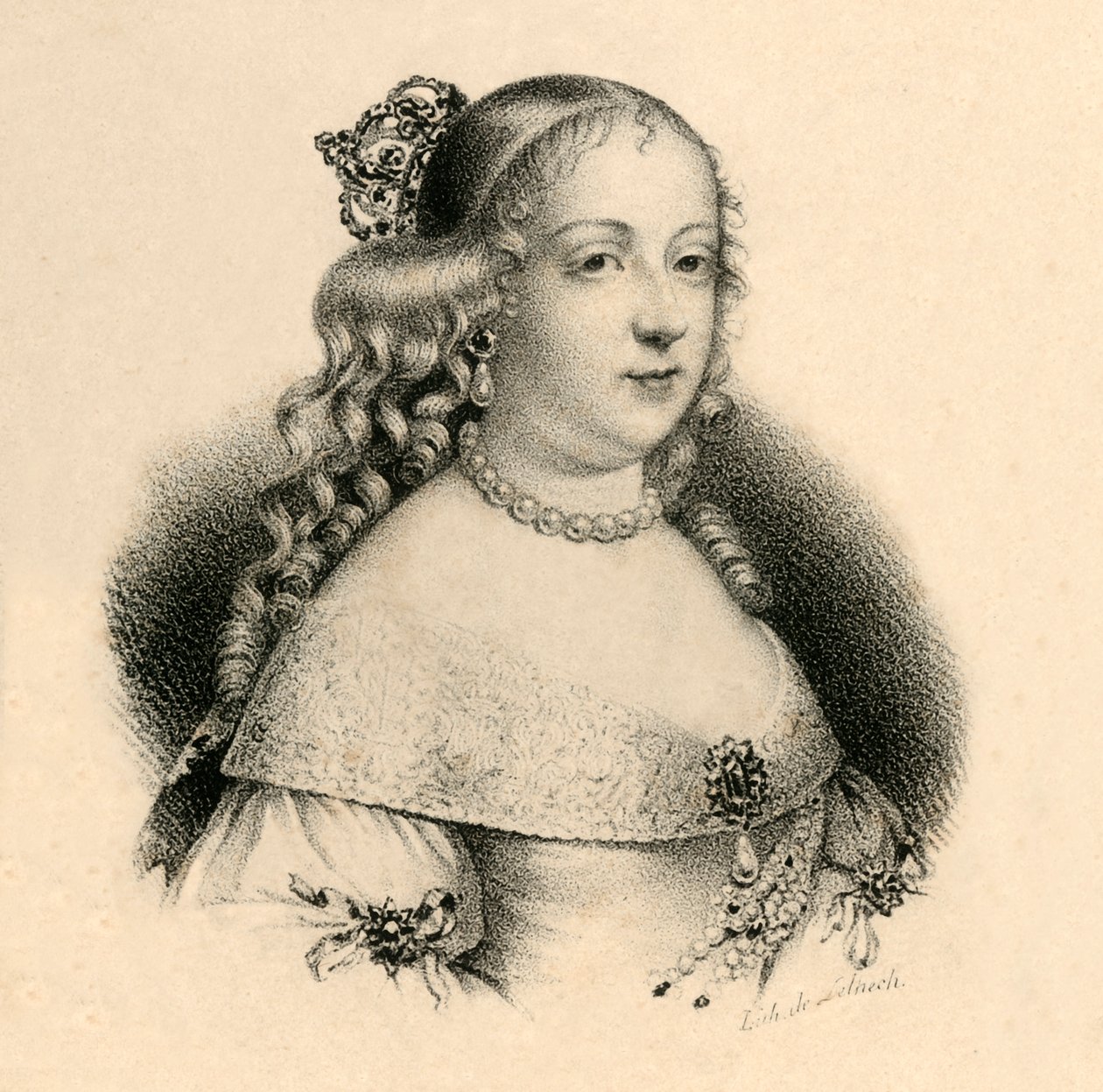 Marie Therese dAutriche, 1717-1780, c1830. alkotó: Francois Seraphin Delpech