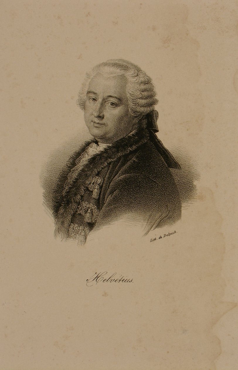 Claude Adrien Helvetius (1715-71) portréja alkotó: Francois Seraphin Delpech