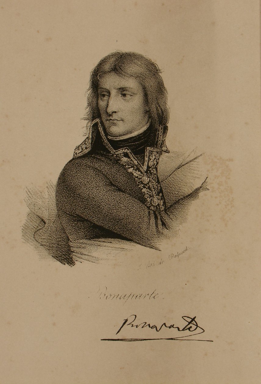 Bonaparte Napóleon portréja (1769-1821) alkotó: Francois Seraphin Delpech
