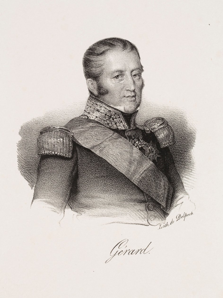 Étienne Maurice Gérard portréja alkotó: Francois Seraphin Delpech