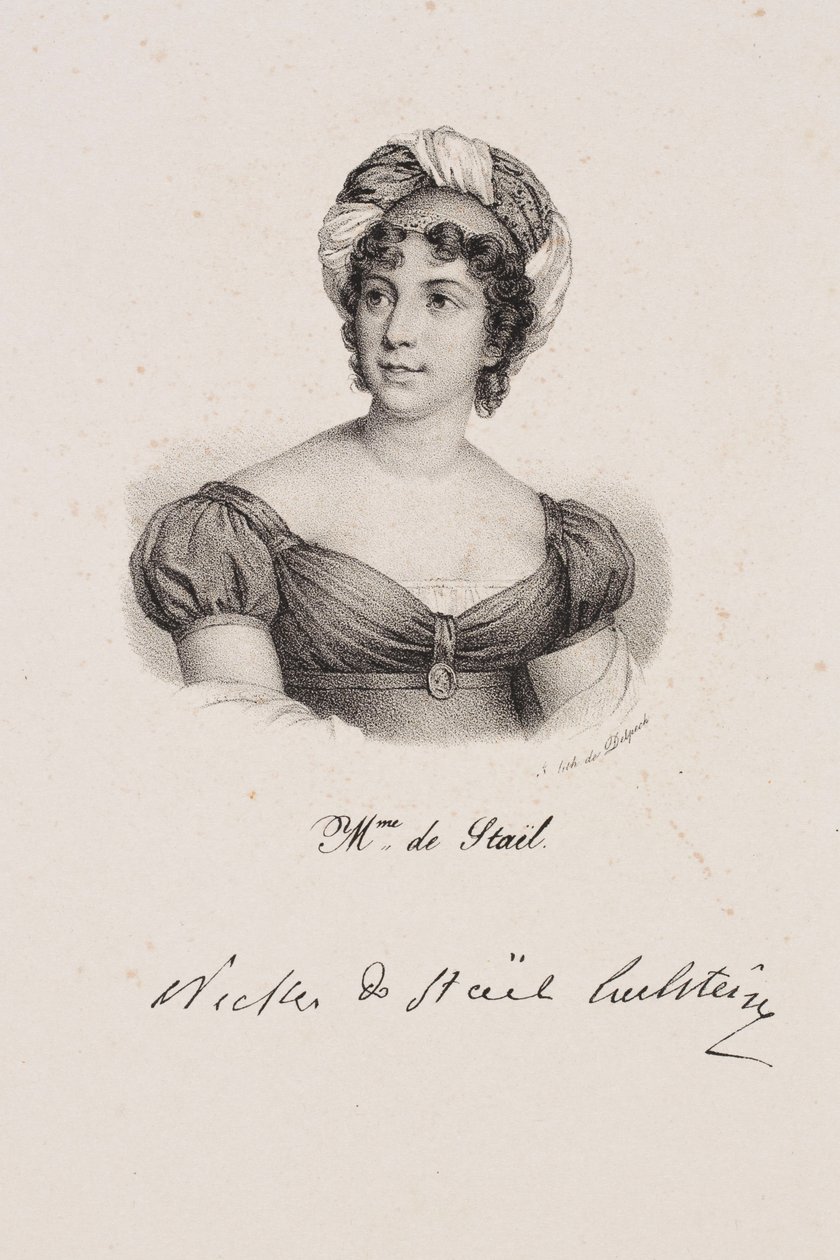 Madame de Staël portréja alkotó: Francois Seraphin Delpech