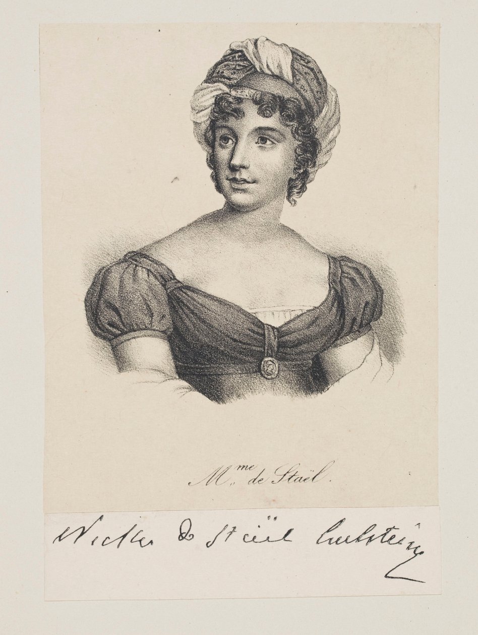 Madame de Staël portréja alkotó: Francois Seraphin Delpech