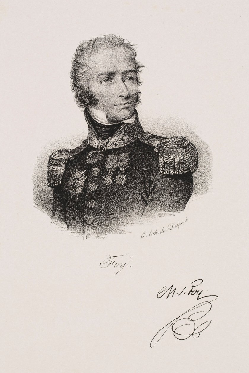 Maximilien Sébastien Foy portréja alkotó: Francois Seraphin Delpech