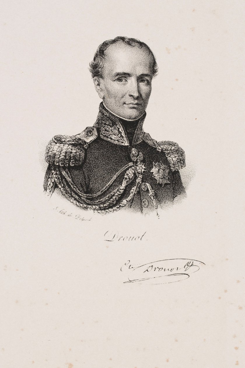 Antoine Drouot tábornok portréja alkotó: Francois Seraphin Delpech