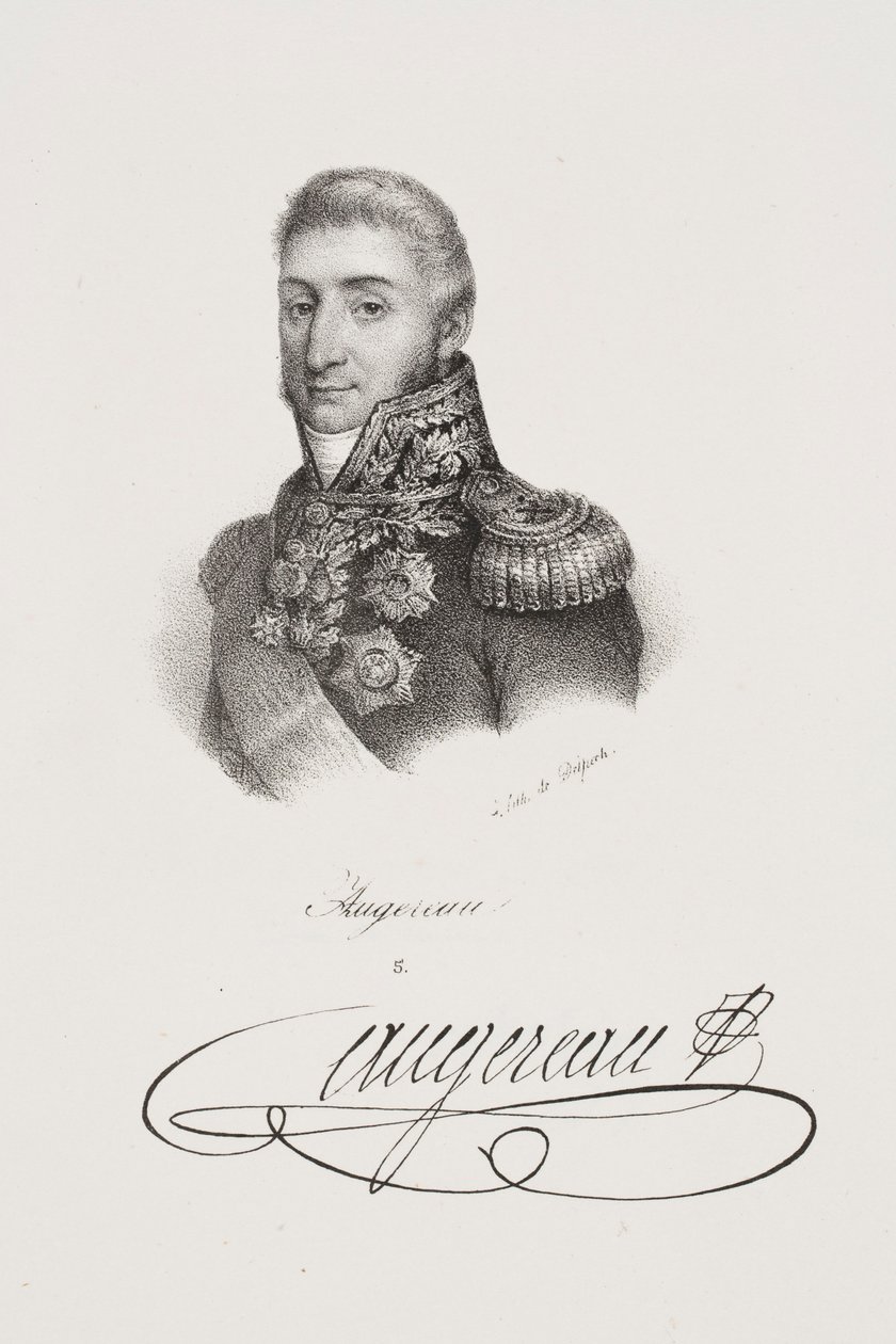 Charles Pierre François Augereau marsall portréja alkotó: Francois Seraphin Delpech