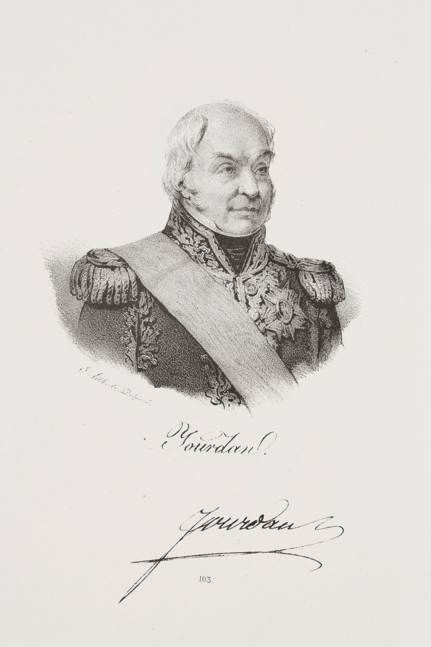 Jean-Baptiste Jourdan marsall portréja alkotó: Francois Seraphin Delpech