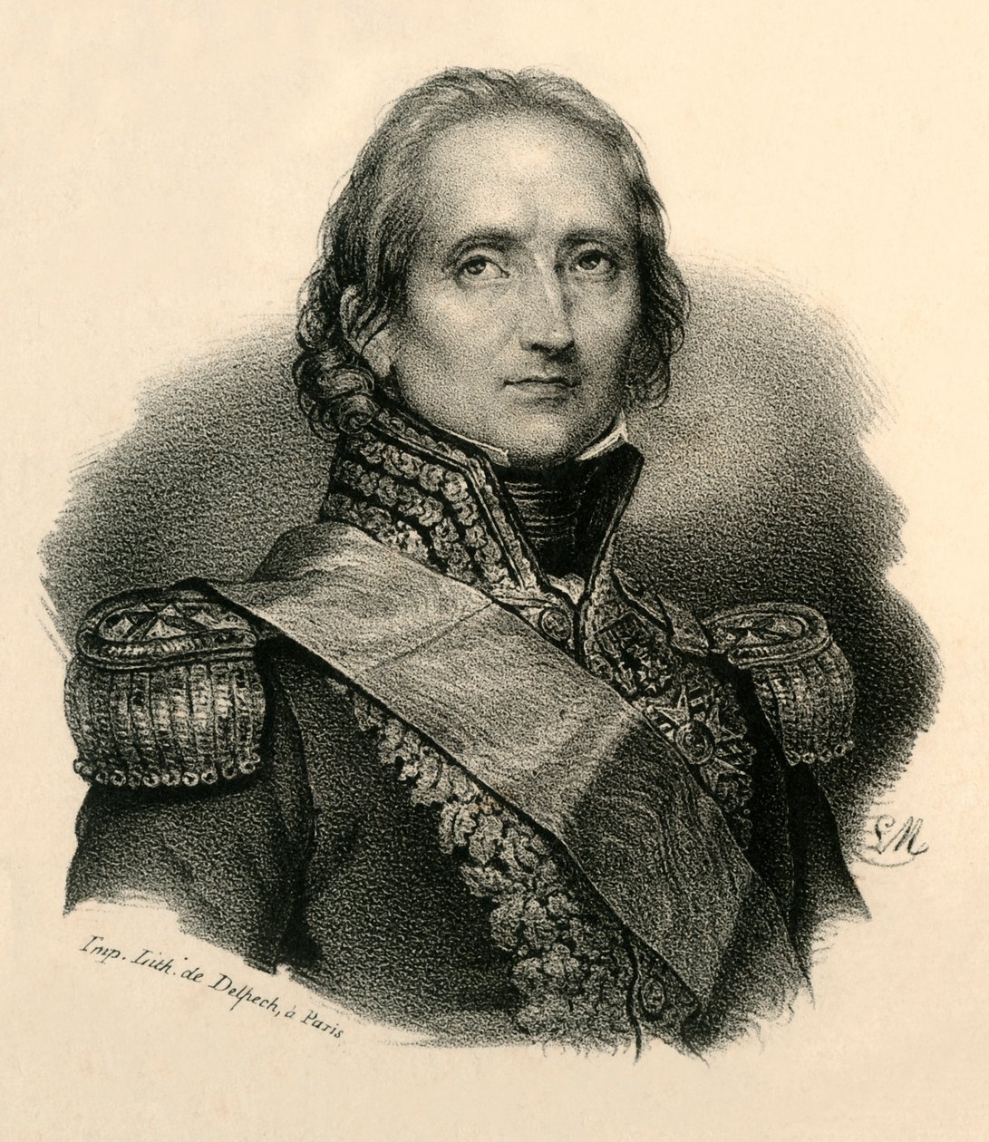 Soult, 1769-1851, c1830. alkotó: Francois Seraphin Delpech