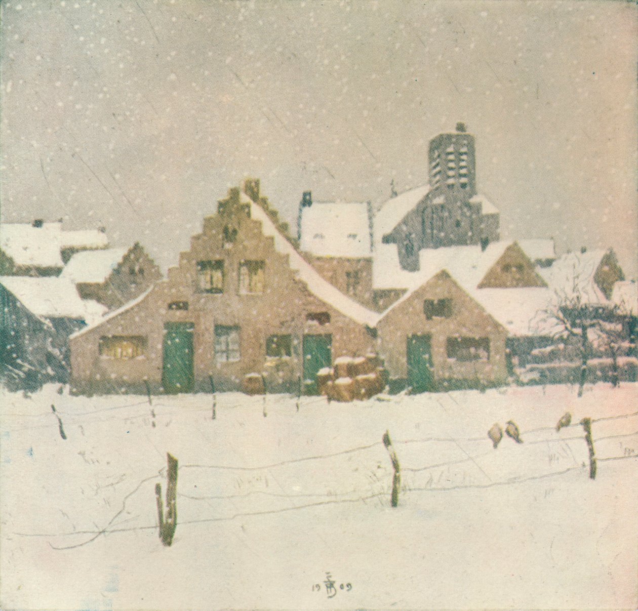 „Tél”, 1910 alkotó: Francois Simon