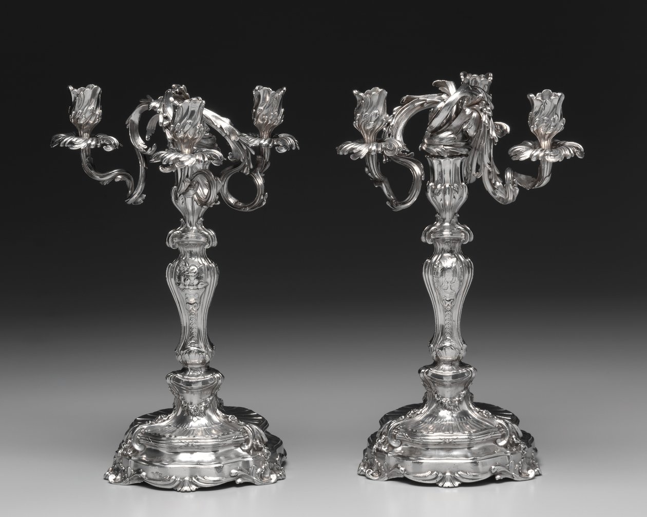Kandeláber, 1757-1758 alkotó: Francois Thomas Germain