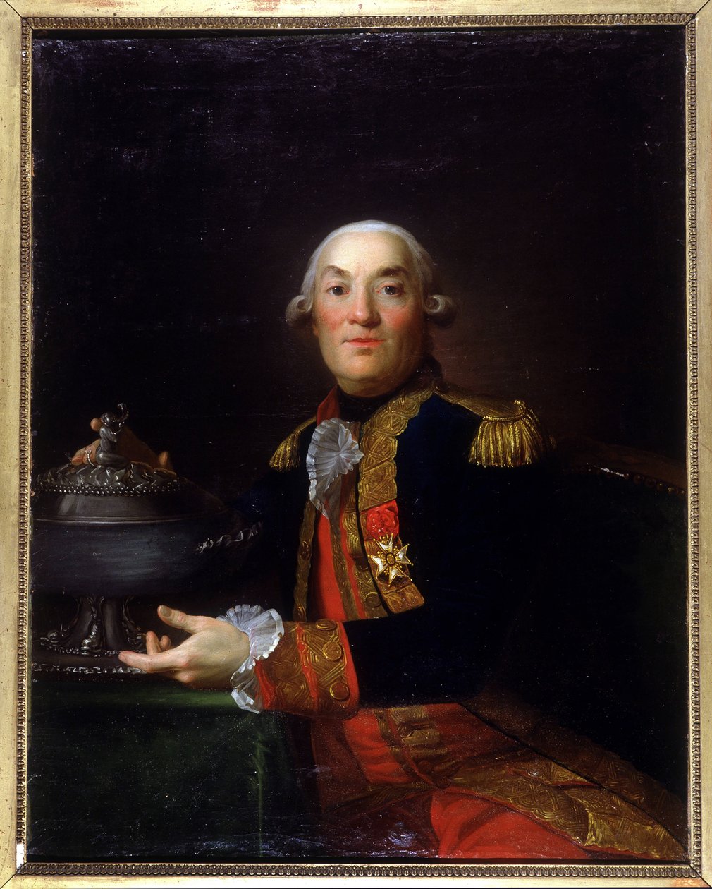 Georges Peville, a Pelley portréja. Közkatona, tengerésztiszt, tengernagy, haditengerészeti miniszter. François - Valentin Gazard festménye. Régi Granville Múzeum alkotó: Francois Valentin Gazard