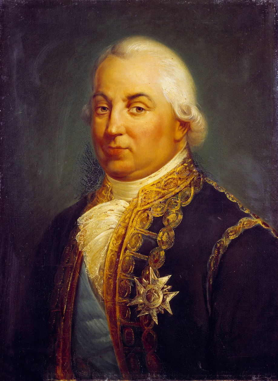 Pierre Andre de Suffren Saint Tropez-i (Saint-Trophez) suffreni végrehajtó (1729-1788) portréja. Mathieu Latil (1796-1890) festménye alkotó: Francois Vincent Mathieu Latil