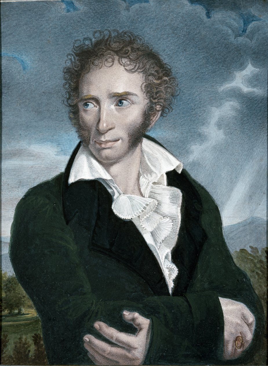 Ugo Foscolo portréja alkotó: Francois Xavier (after) Fabre