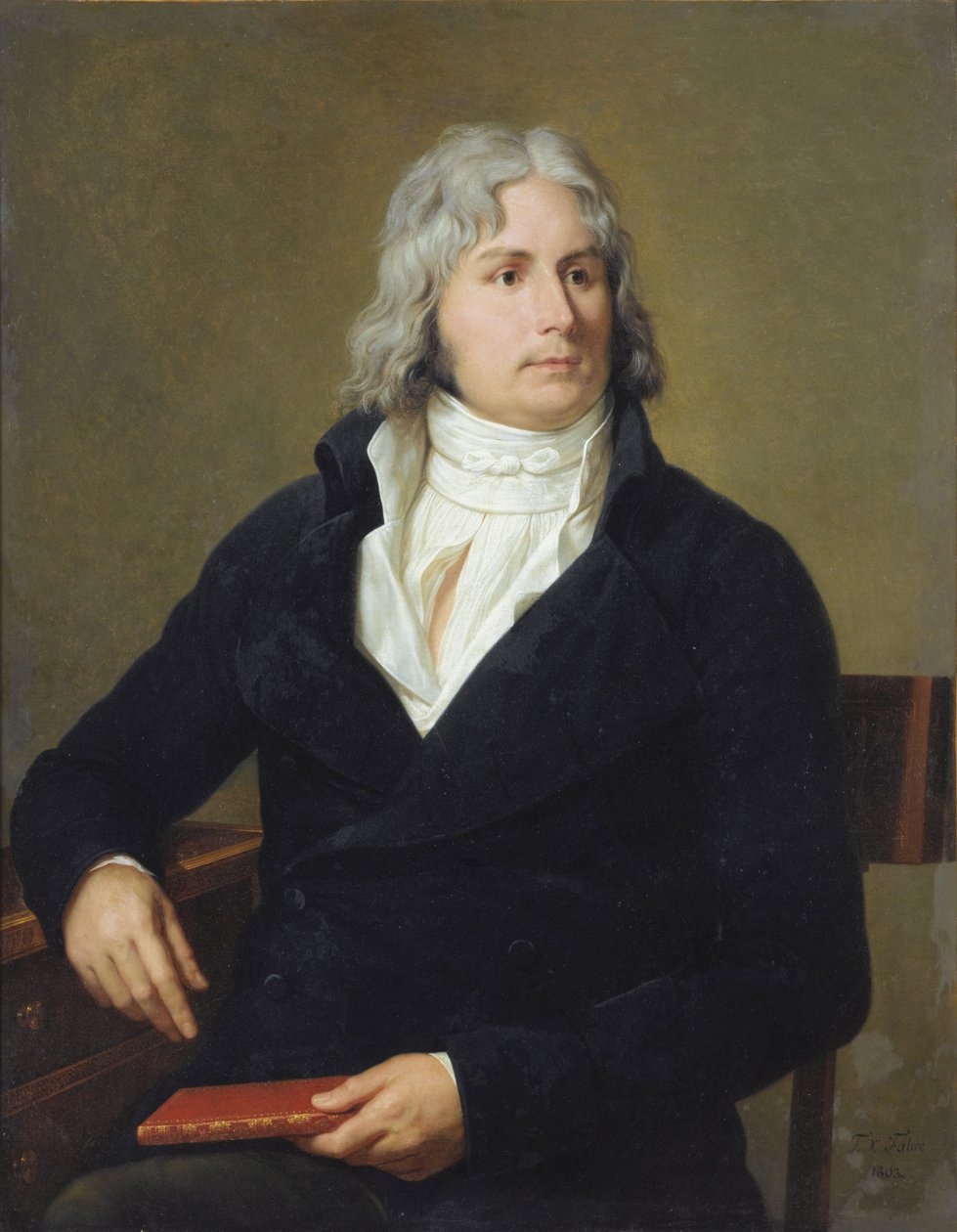 Louis-Francois (Louis Francois) portréja Bertin dit Bertin l