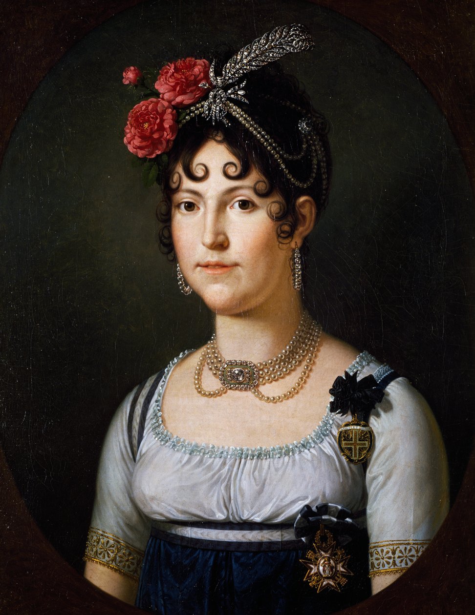 Maria Louisa, Spanyolország hercegnőjének portréja alkotó: Francois Xavier Fabre