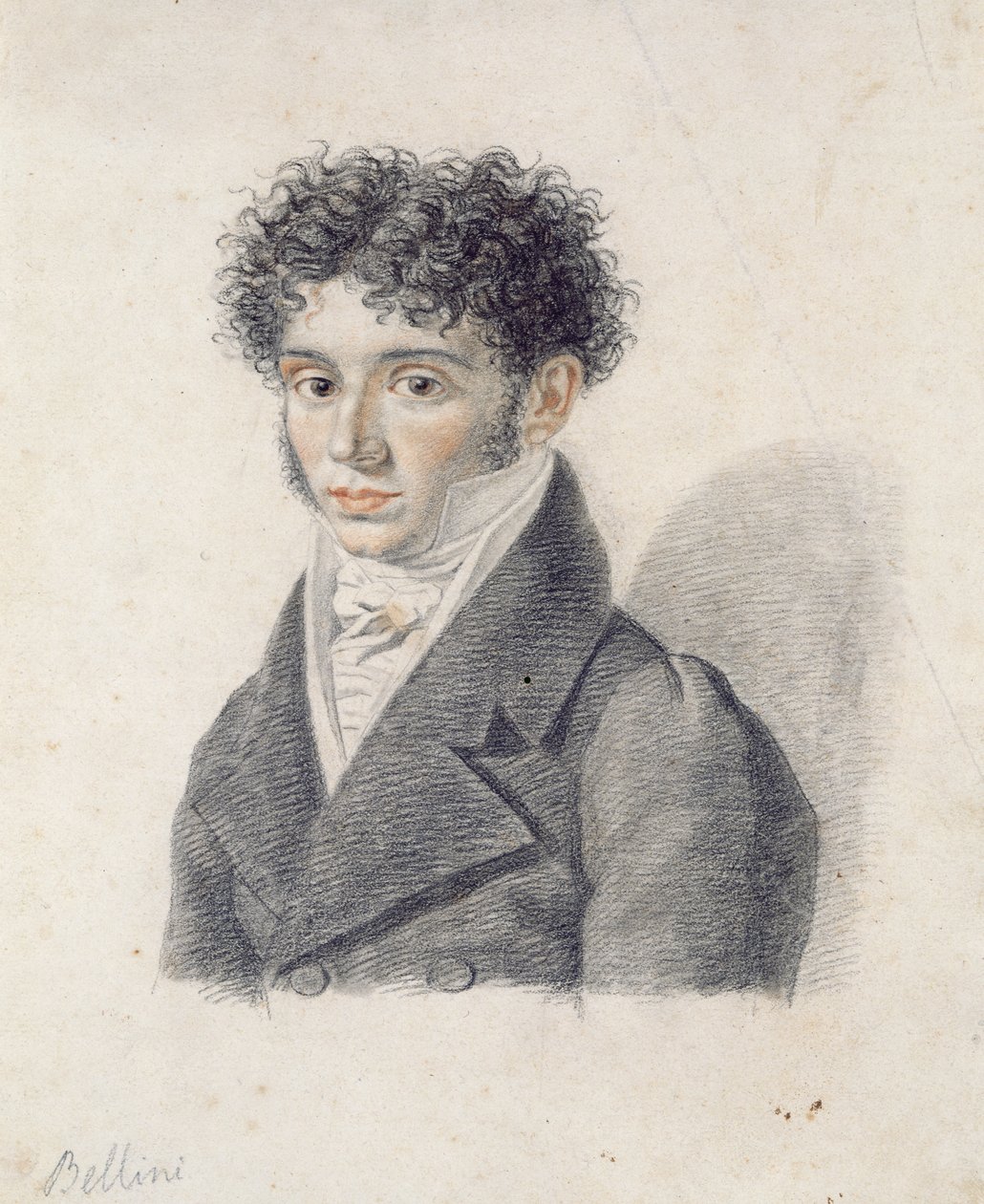 Vincenzo Bellini (1801-35) portréja alkotó: Francois Xavier Fabre