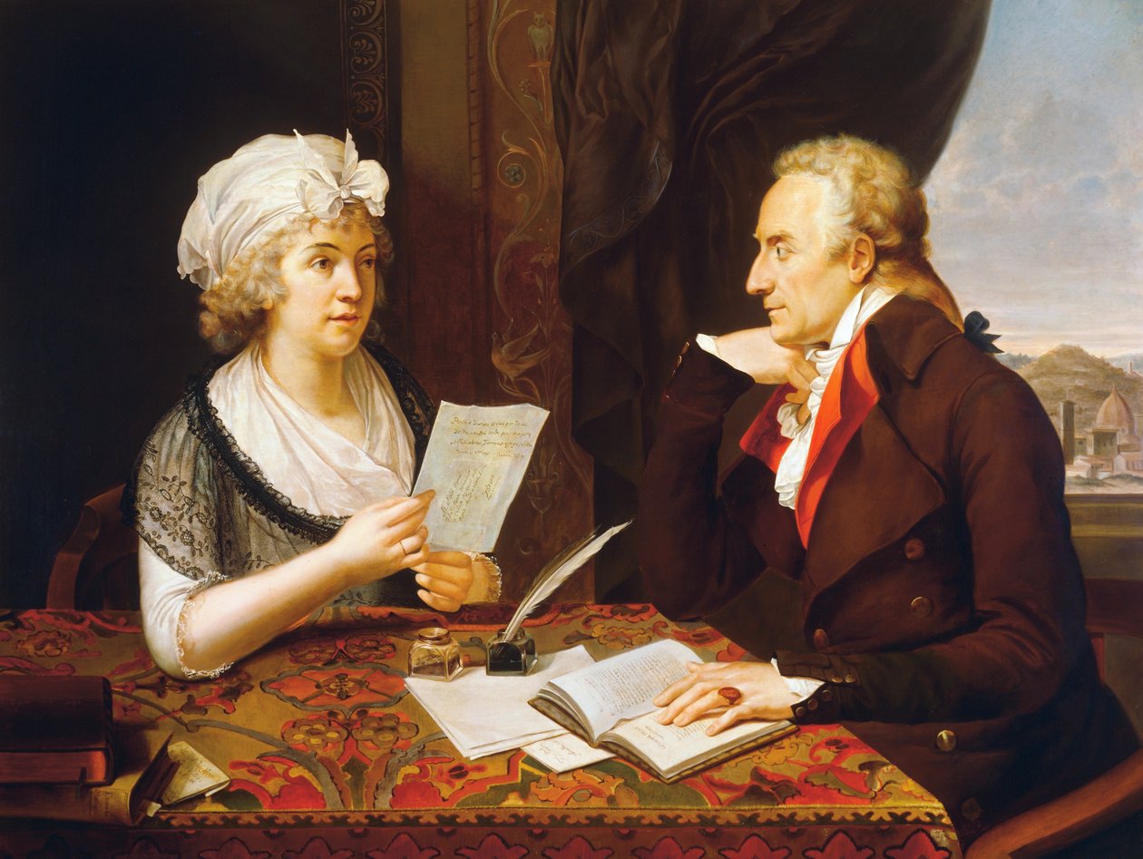 Vittorio Alfieri portréja (Asti alkotó: Francois Xavier Fabre