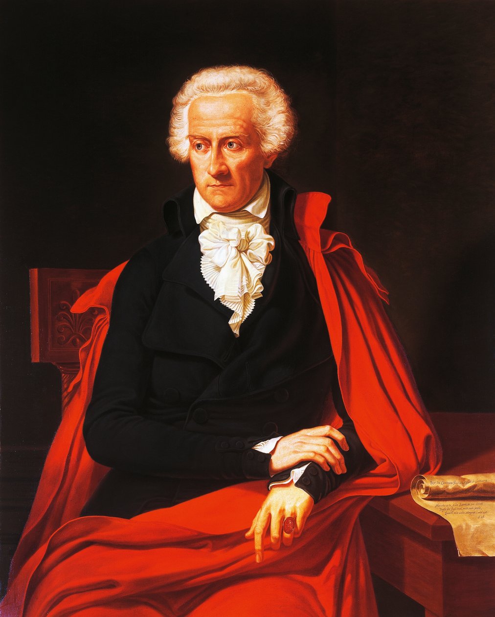 Vittorio Alfieri portréja (Asti alkotó: Francois Xavier Fabre