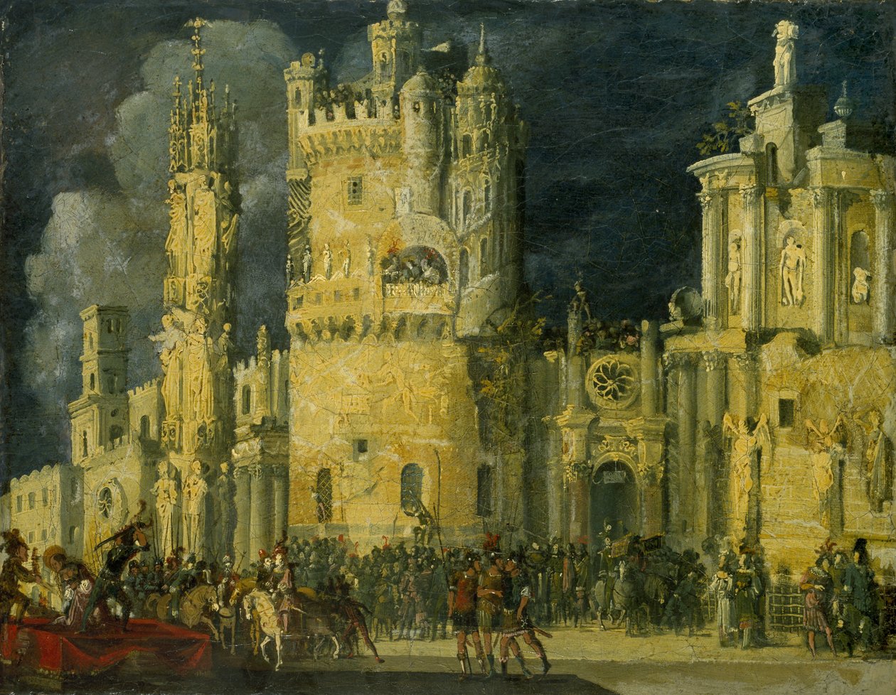 Egy női szent mártíromsága alkotó: Francois de Nome
