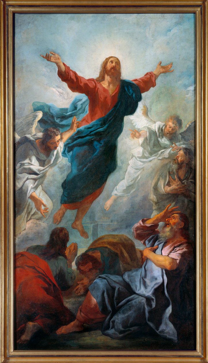 Az emelkedés. Jean Francois De Troy festménye alkotó: Francois de Troy