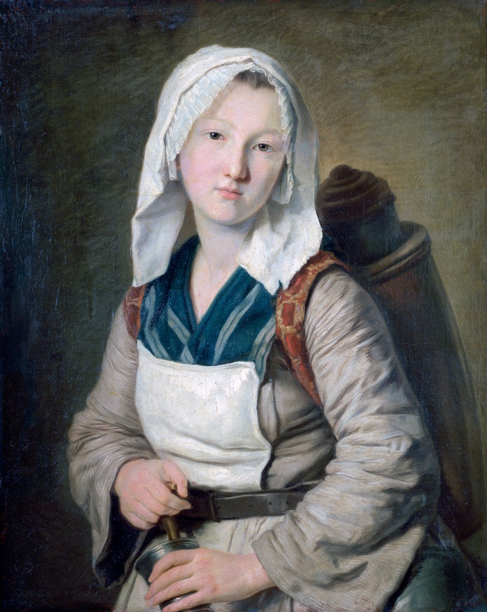 A gyógynövénytea árusítója, 1725-1778 alkotó: Francoise Duparc