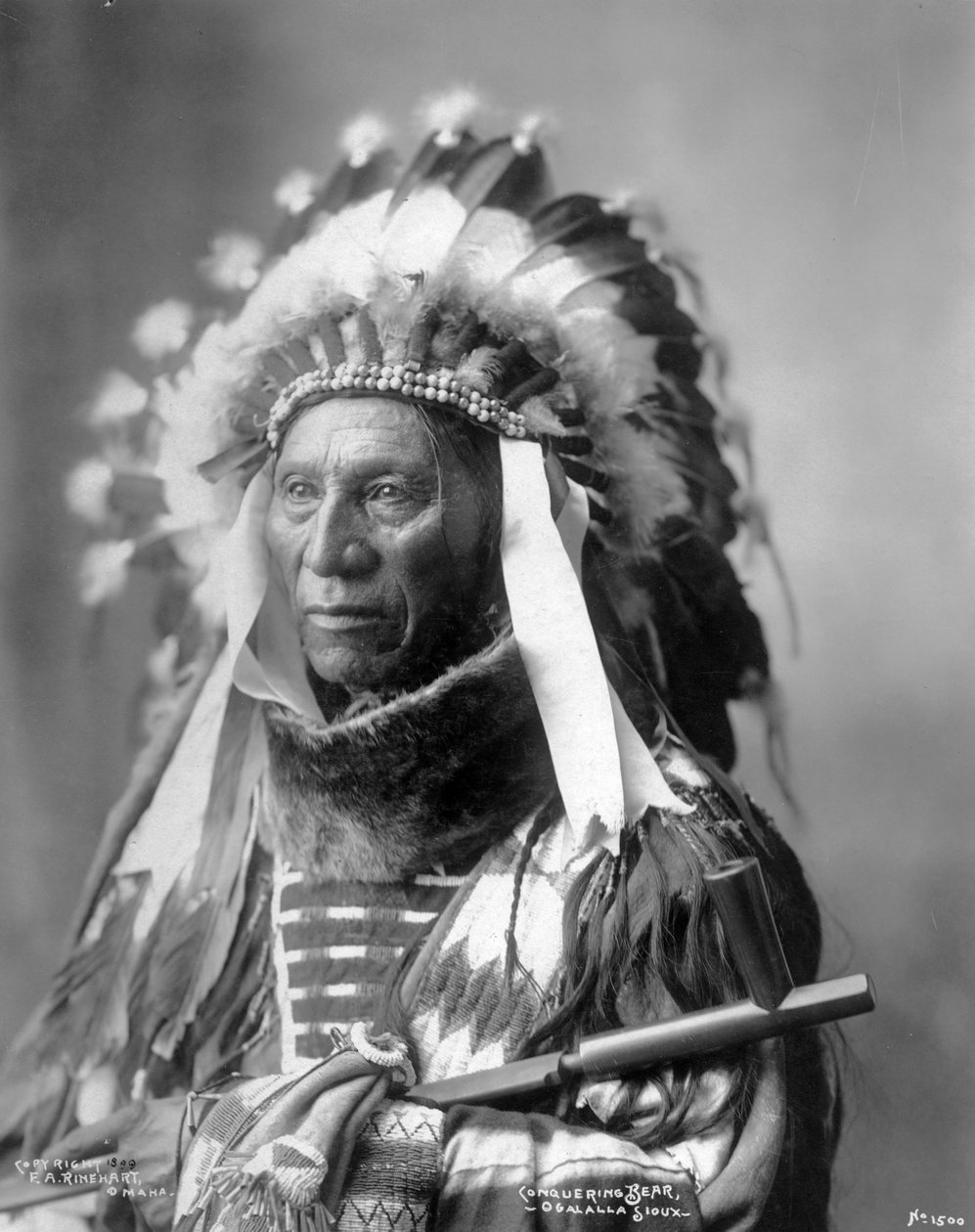 Hódító medve, Oglala Sioux, 1899 alkotó: Frank Albert Rinehart