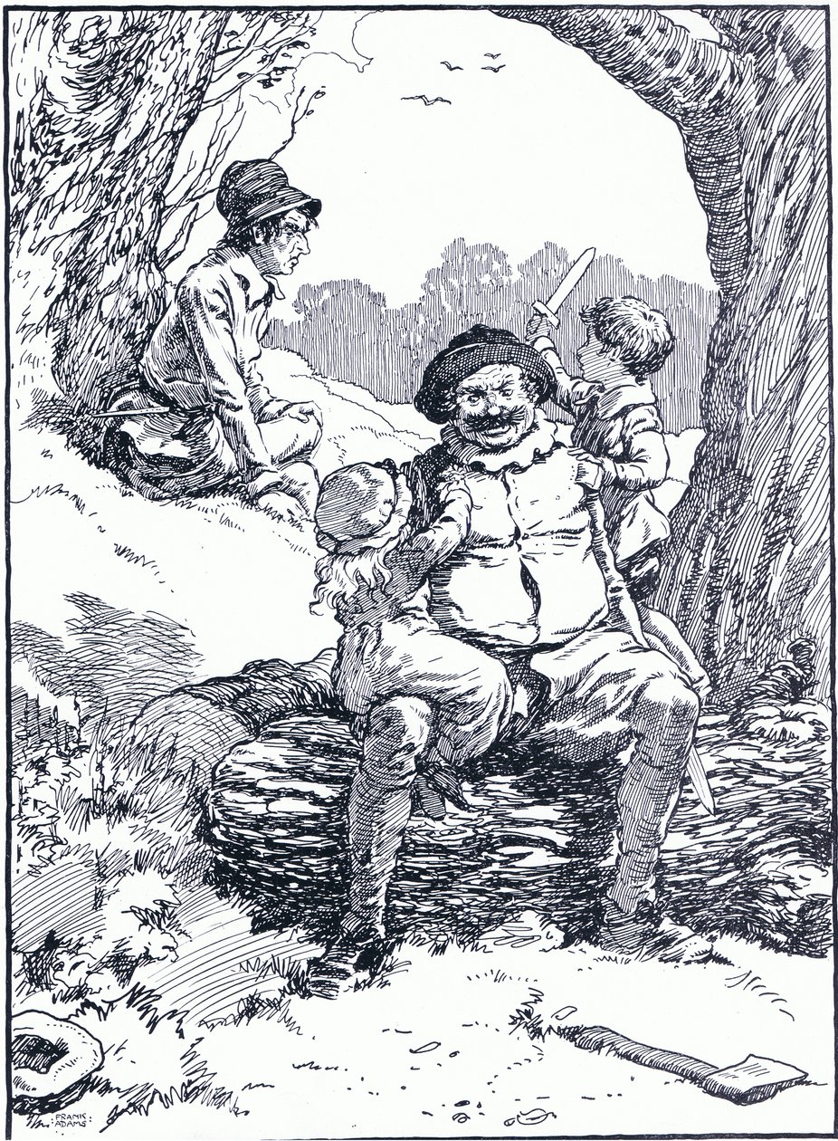Szóval a szép beszéd, amit mondtak, megenyhítette a durvák szívét, 1930-as években alkotó: Frank Adams