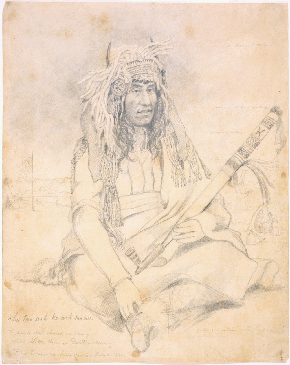 Kis varjú, 1851 alkotó: Frank Blackwell Mayer