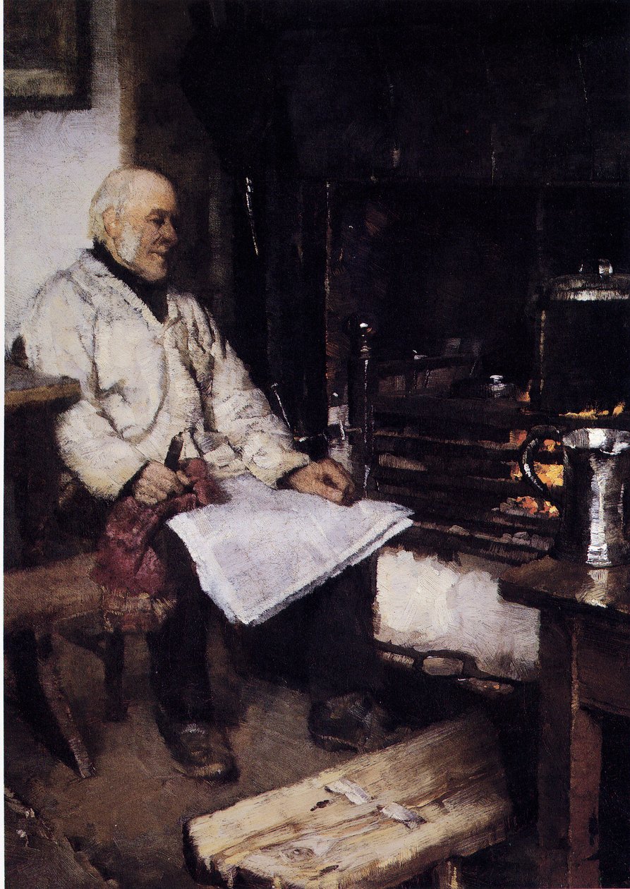 Téli alkotó: Frank Bramley