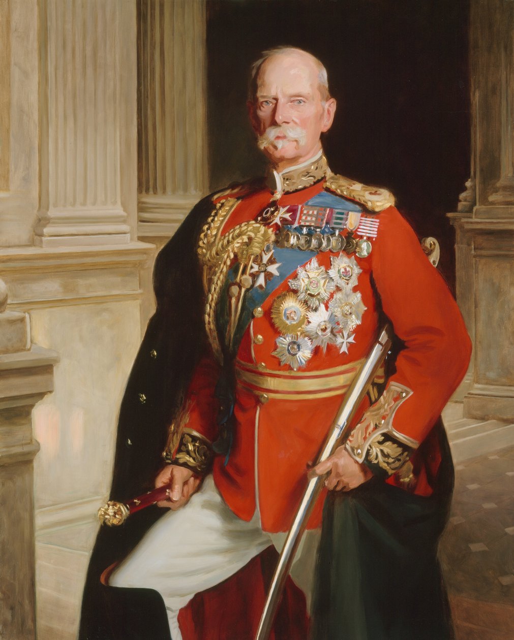 Lord Roberts tábornagy, Kandahar, Pretoria és Waterford (1832-1914) 1917 alkotó: Frank Markham Skipworth