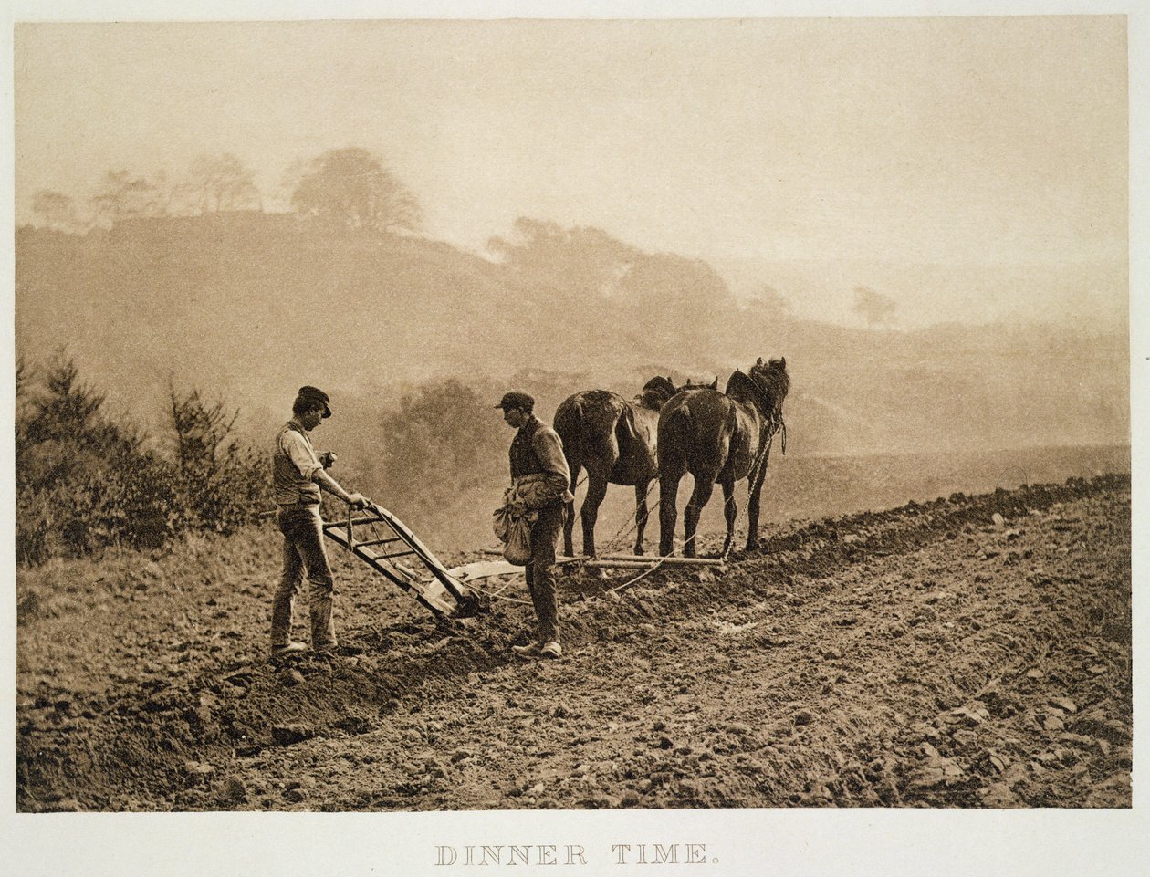 Vacsoraidő, a "Sun Artists: A Serial of Artistic Photography"-ból, 1889-91 alkotó: Frank Meadow Sutcliffe