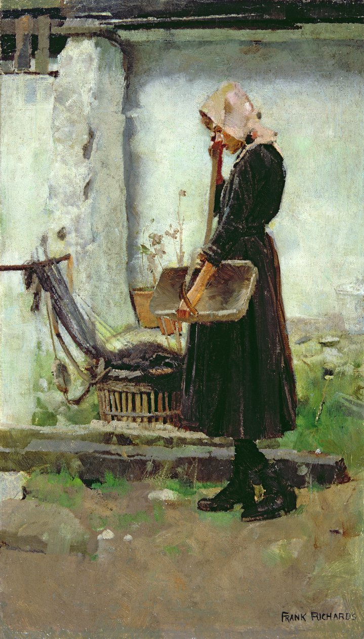 Fiatal lány alkotó: Frank Richards
