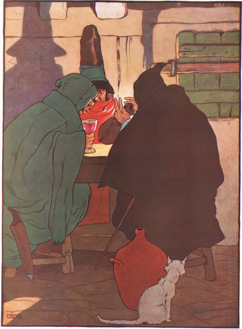 Megalkudott két bátor gazemberrel, hogy a gyermekeket ketten fogják, 1930-as évek alkotó: Frank Adams