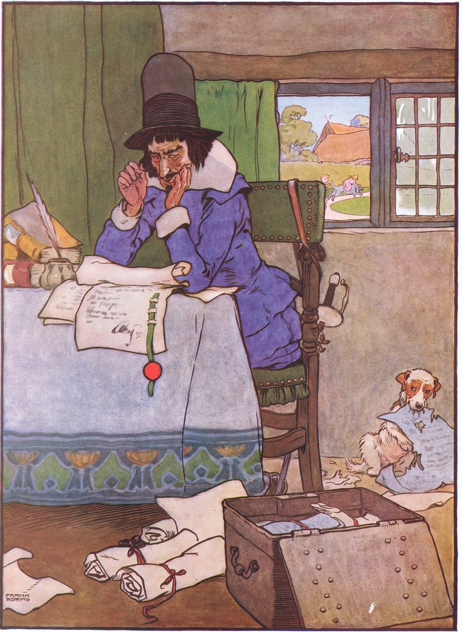 A gazdagságuk miatt úgy döntött, hogy mindkettejüket elhagyja, az 1930-as években alkotó: Frank Adams