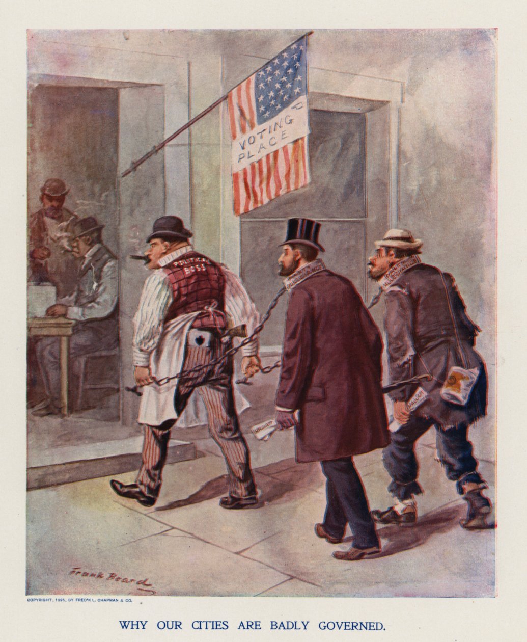 The Party Collar (színes litográfia) alkotó: Frank Beard