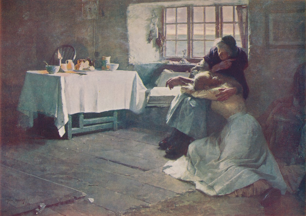 Egy reménytelen hajnal, 1888, c1915 alkotó: Frank Bramley