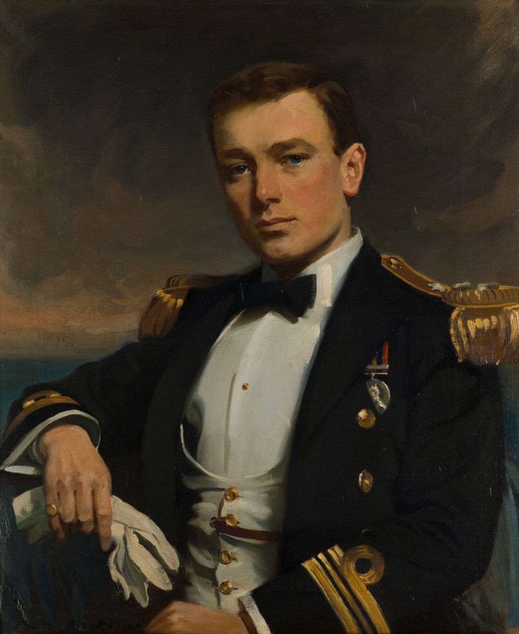 A tiszt parancsnokának portréja. Richard Orlando Beaconsfield Bridgeman DSO, 1908 körül (olaj, vászon) alkotó: Frank Brooks