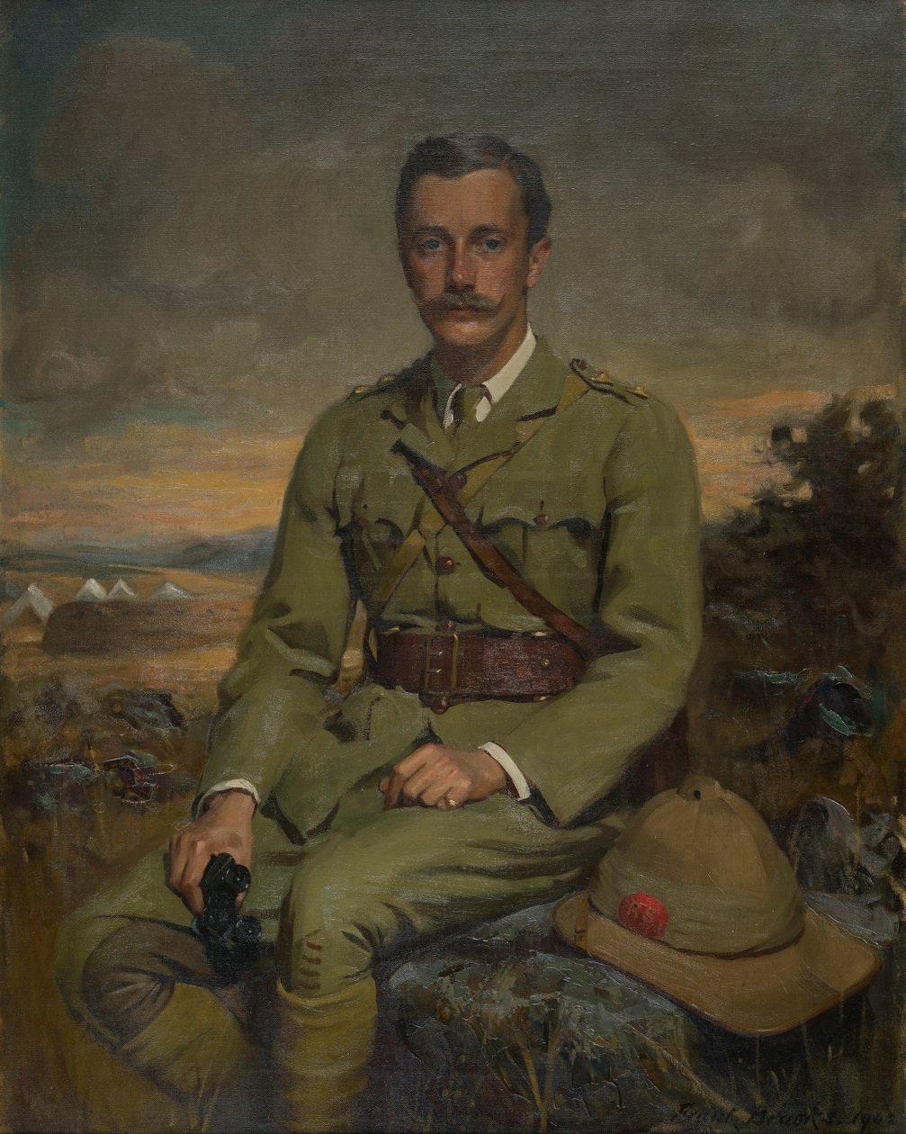 Orlando portréja, Newport vikomt, később Bradford 5. grófja, 1902 körül (olaj, vászon) alkotó: Frank Brooks