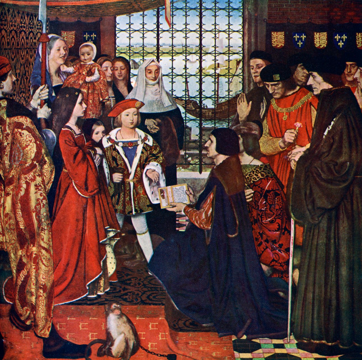 Az új tanulás, c1910, c1900-1920 alkotó: Frank Cadogan Cowper