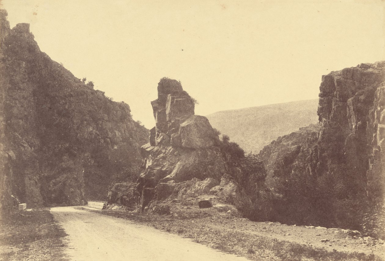 Tájkép,1858 (fotó) alkotó: Frank Chauvassaigne