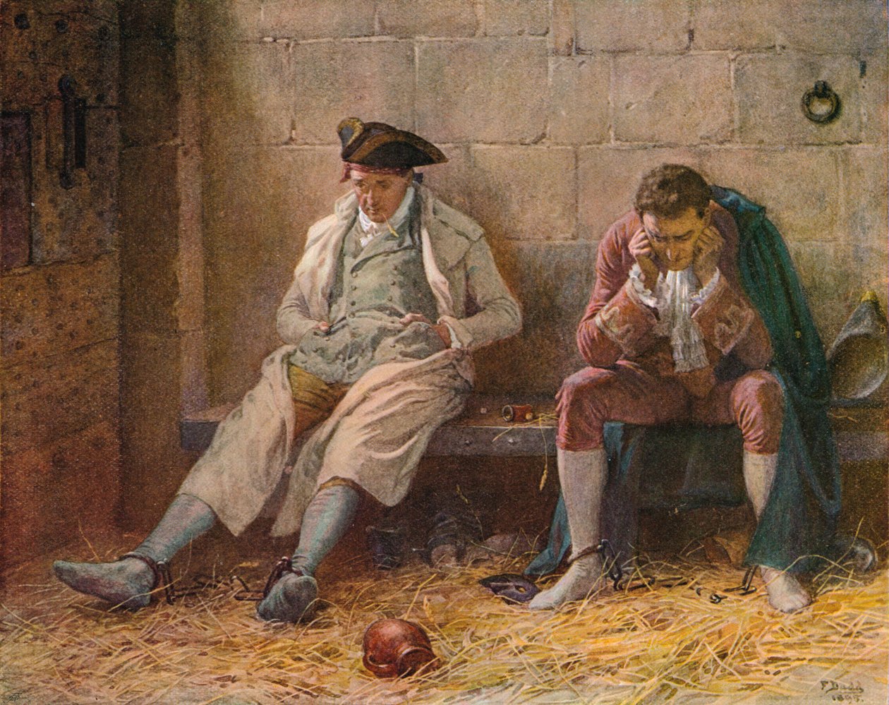 Azoknak, akik úsznak a bűnben, el kell süllyedniük a bánatban, 1895, 1906. alkotó: Frank Dadd