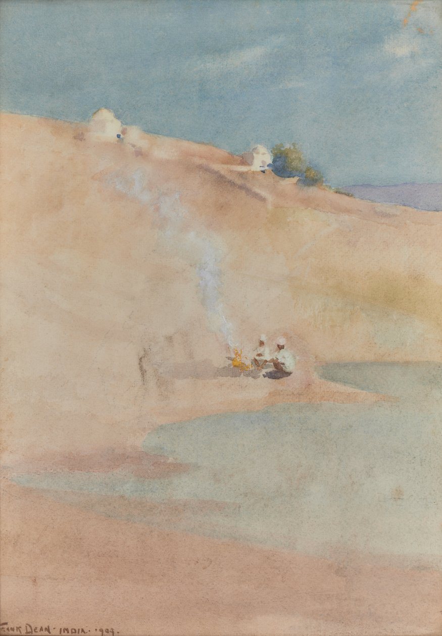 A Bekanneer-sivatag széle, India alkotó: Frank Dean