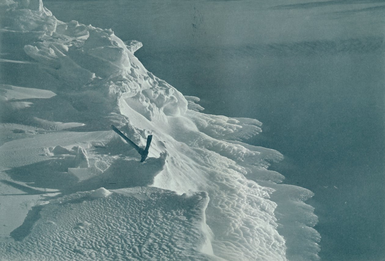 Growing Ice-Foot, Cape Evans, 1911, 1913 alkotó: Frank Debenham