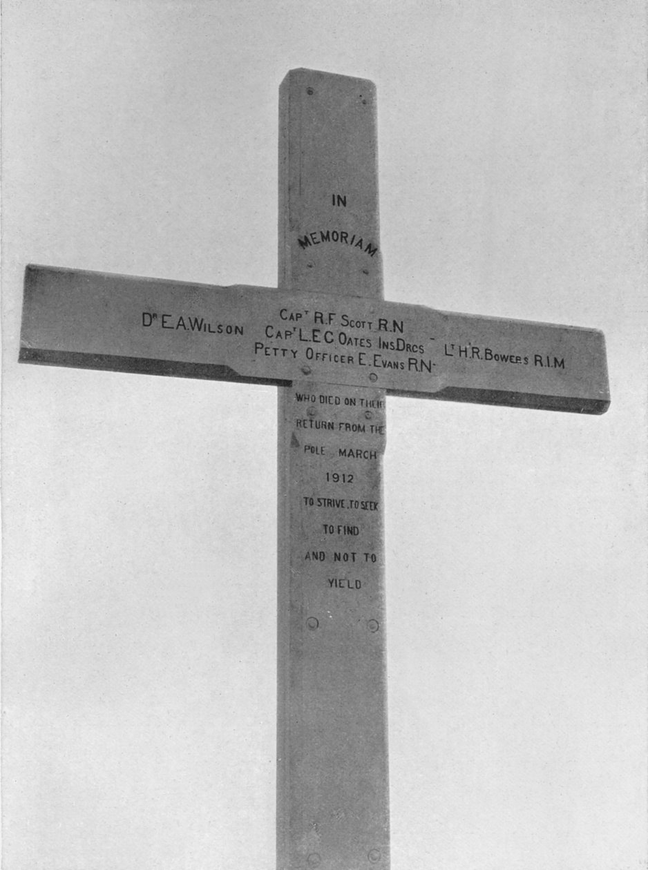 Emlékkereszt a Megfigyelődombon a Déli Párt számára 1913-ban alkotó: Frank Debenham